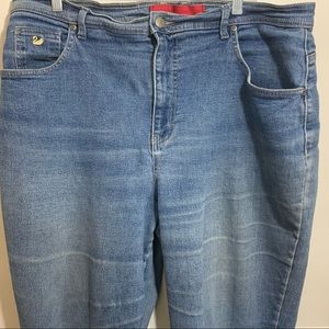 Women’s Gloria Vanderbilt Blue Jeans 20W